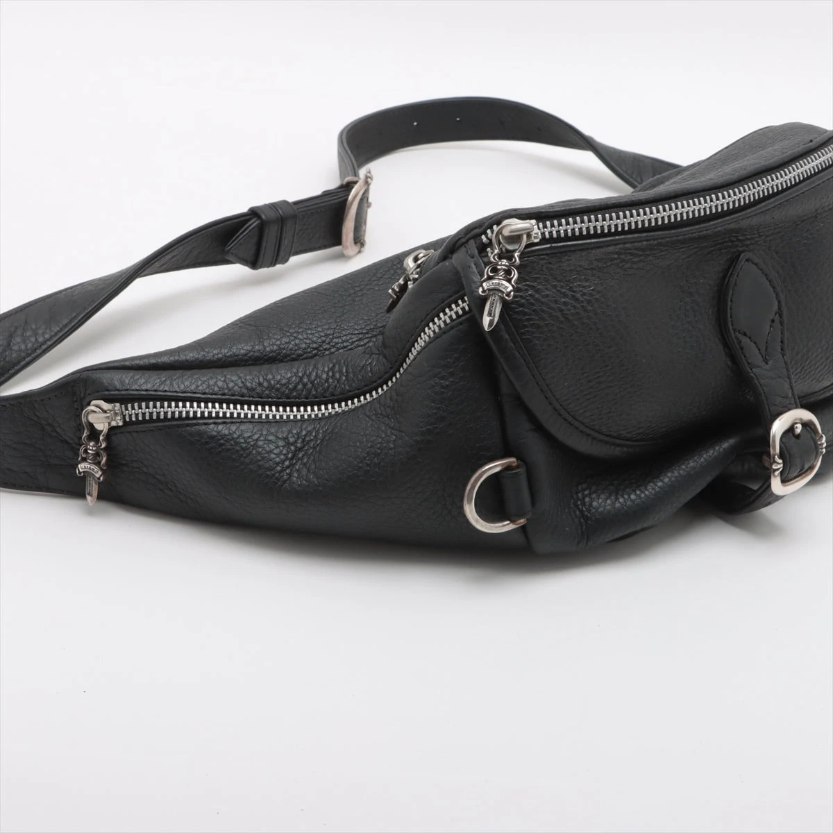 【正規品】クロムハーツ#1スナットパック　ダガージップガンスリンガーベルトレザー CHROME HEARTS クロムハーツ #1 SNAT PACK/スナットパック