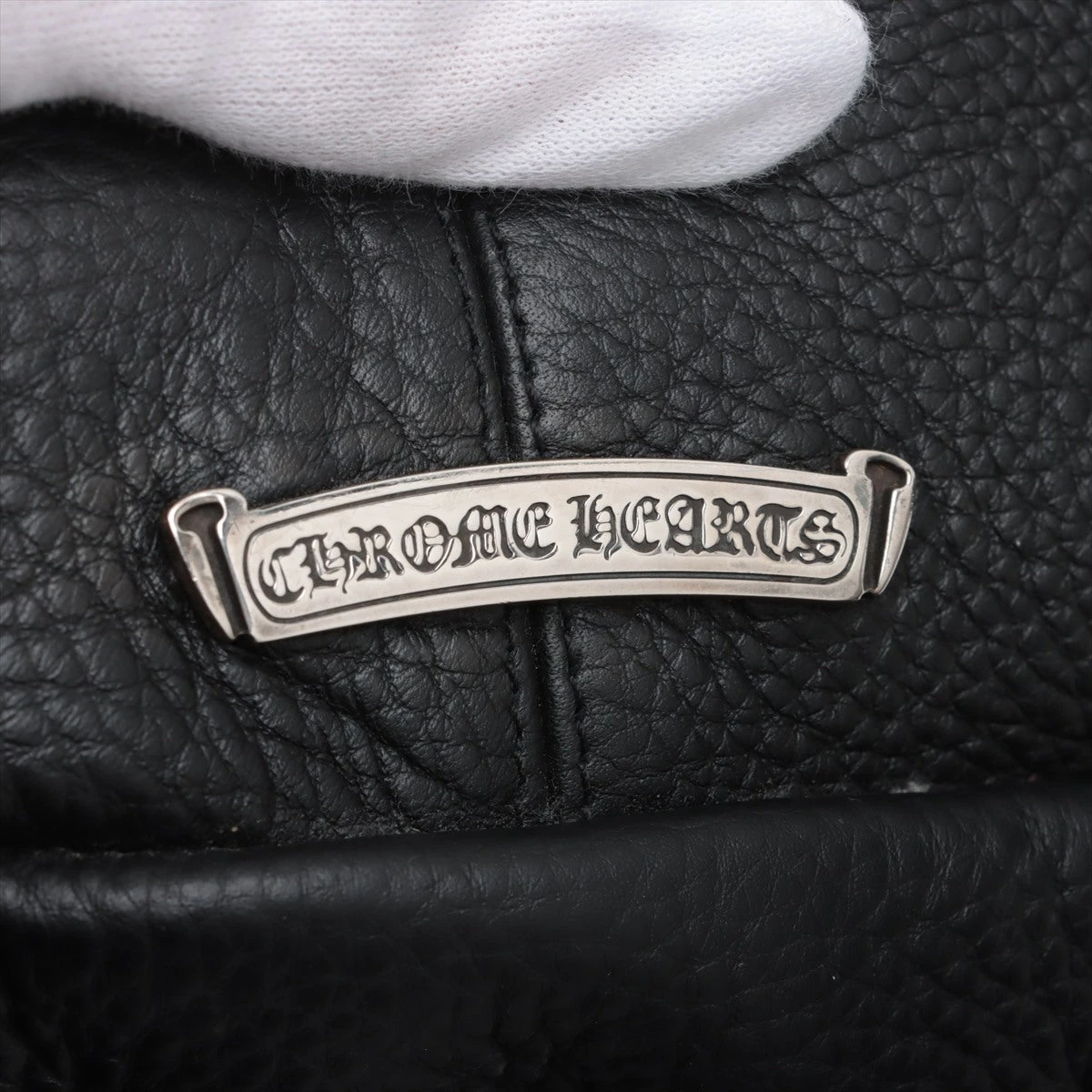 CHROME HEARTS クロムハーツ レザーコスメポーチ デザートグロス