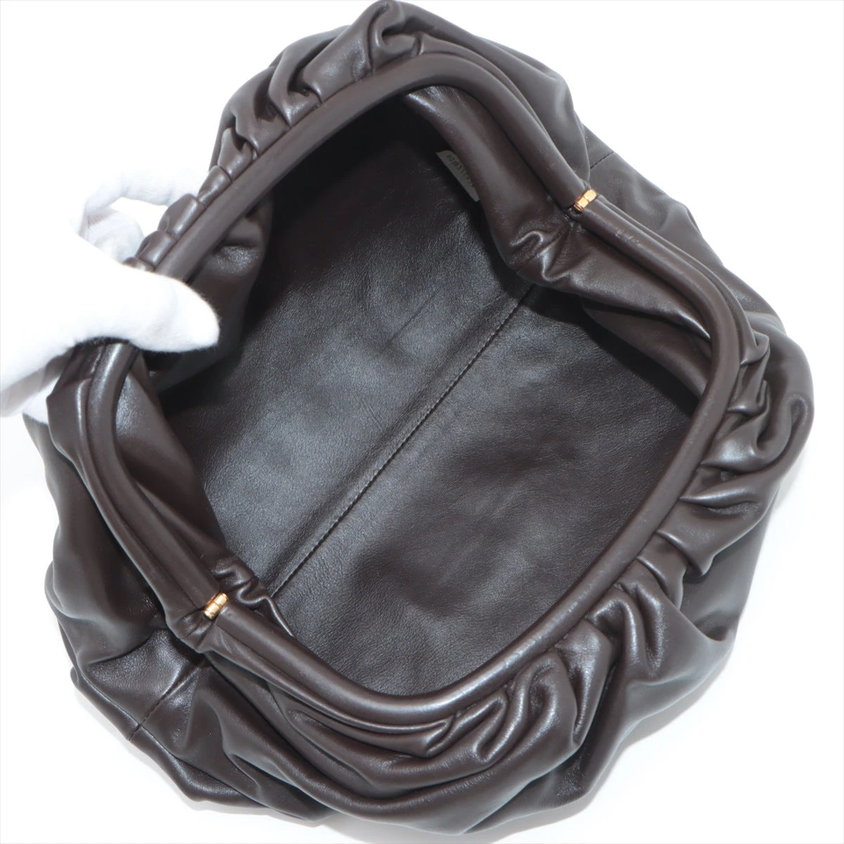 美品 ボッテガヴェネタ ザ・ポーチ クラッチバッグ ブラック  