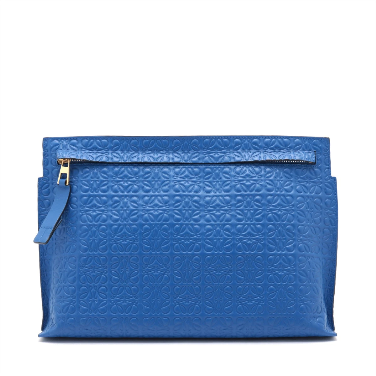 【希少カラー】LOEVE クラッチバッグ　アナグラム刻印　ツートンカラー LOEWE （新品・未使用品）ロエベ アナグラム フラメンコ