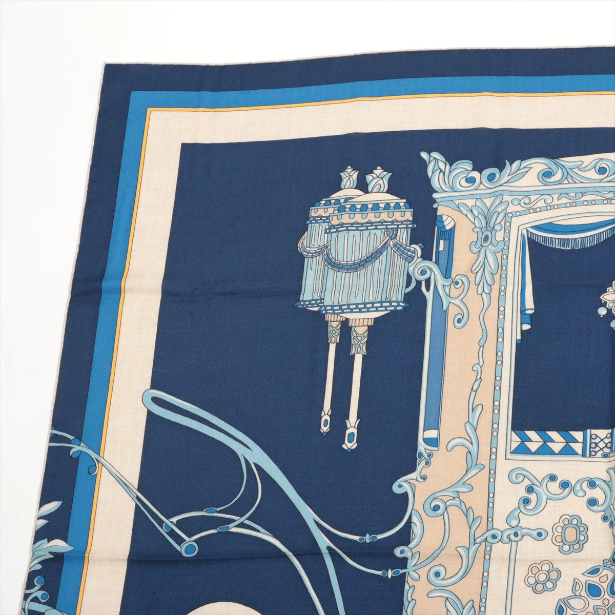 エルメス カレジェアン クーペ ドゥ ガラ Coupe de Gala ショール