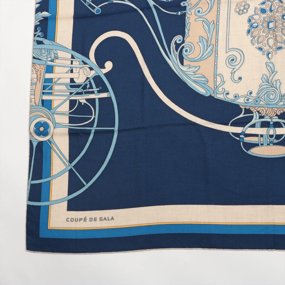 エルメス カレジェアン クーペ ドゥ ガラ Coupe de Gala ショール