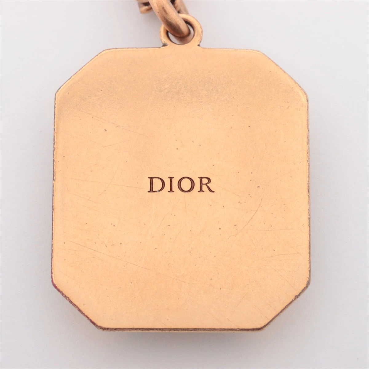 Dior DENIM TEARS コラボ ゴールド チェーンネックレス 限定 Bibian 比比昂- Dior DENIM TEARS コラボゴールドチェーン