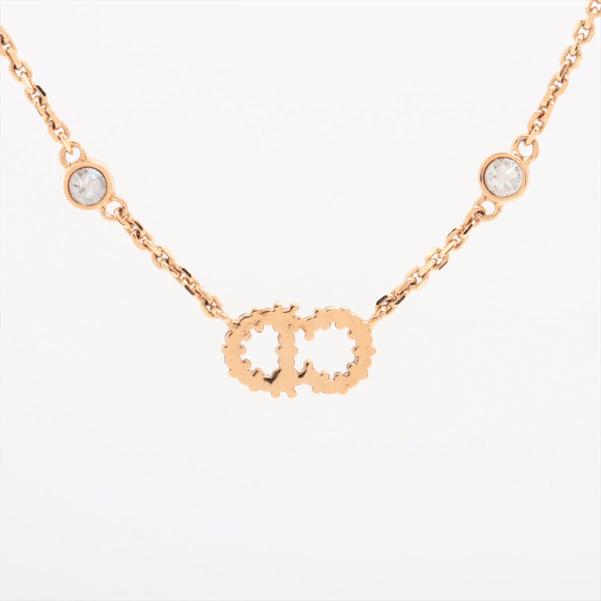 ◇ディオール◇GP×ラインストーン/クレール ディー リュヌ/ネックレス ディオール Clair D Lune クレール ディー リュヌ ネックレス GP