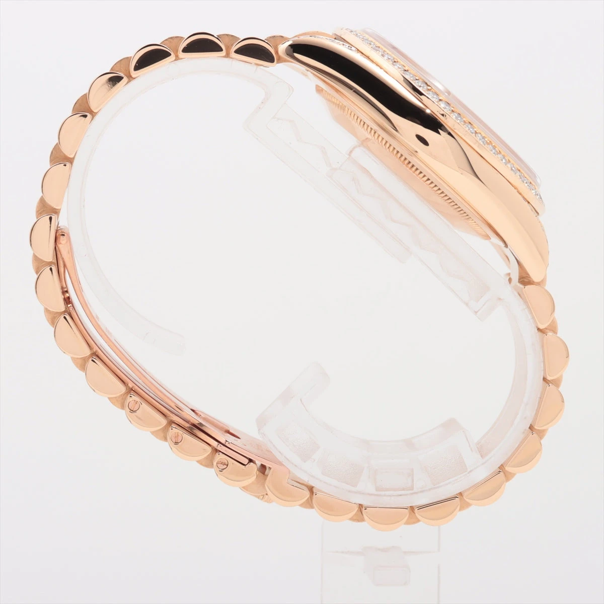 ごろ猫 ロレックス ROLEX デイデイト36 ホワイトシェル パヴェダイヤ