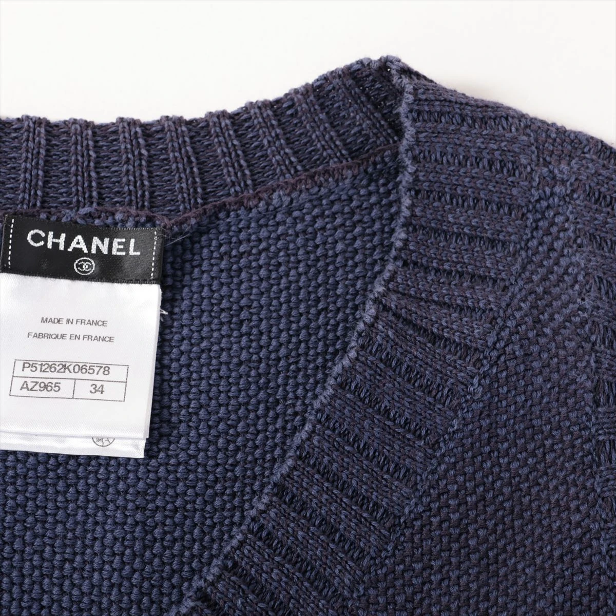 CHANEL シャネル ニットジャケット カーディガン P63091K48814