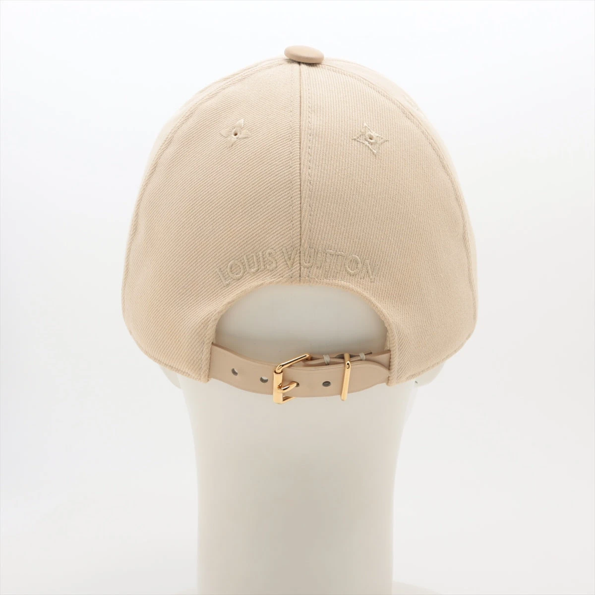 ルイヴィトン M7051L キャップ LVアイコニック キャップ ベージュ ルイ