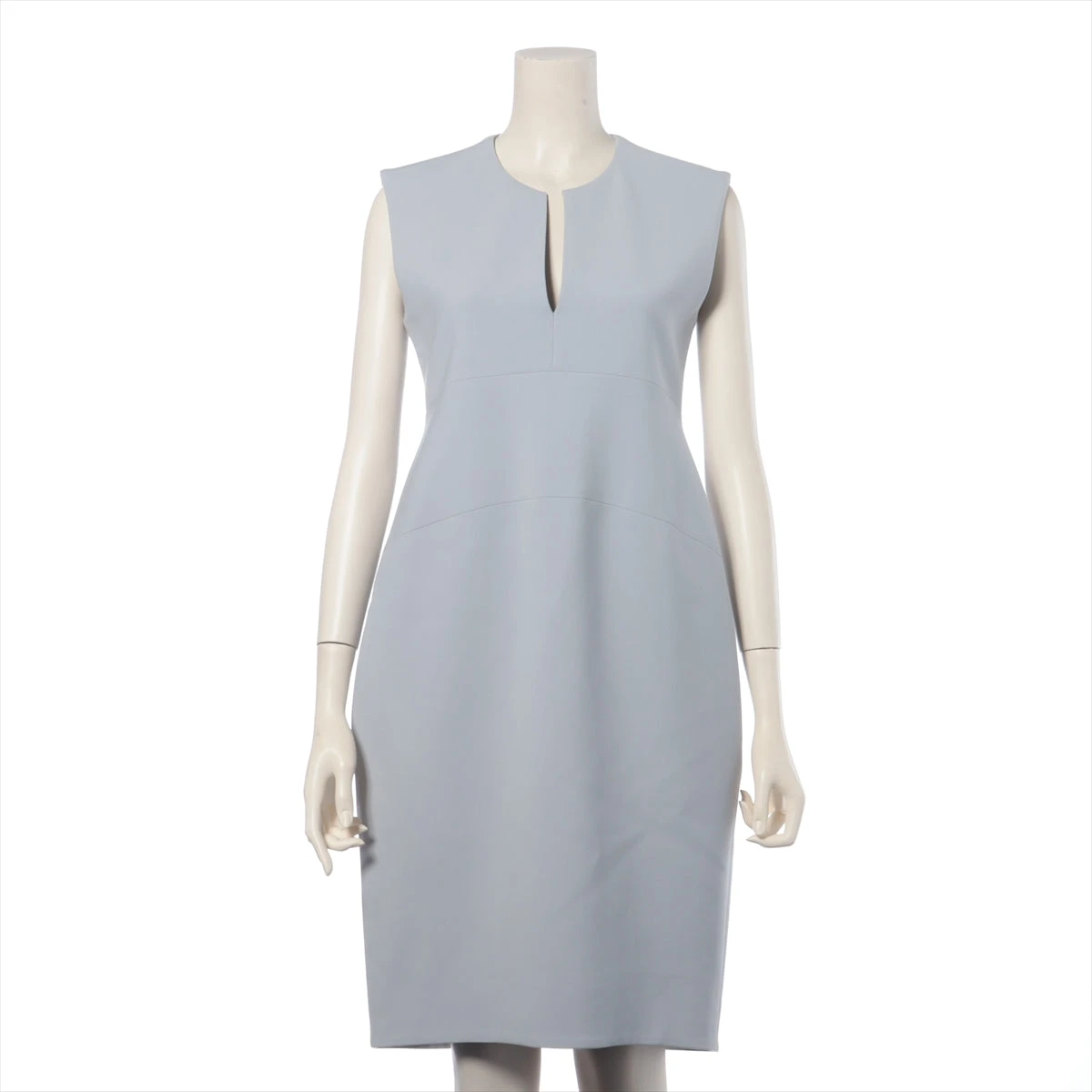 ヨーコチャン ポリエステル×レーヨン ノースリーブワンピース 36