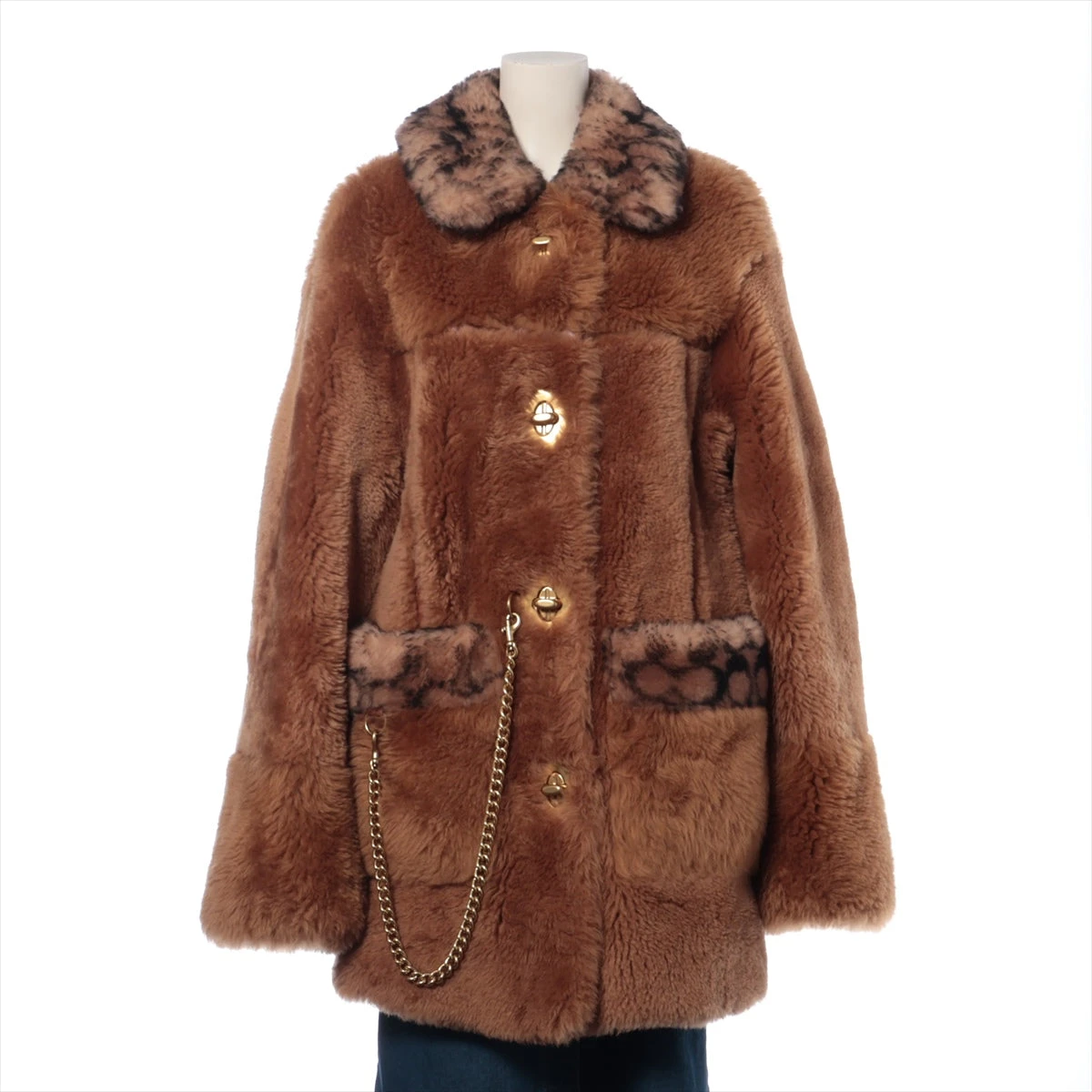 コーチ ラム コート S レディース ブラウン 11004869 ジェニファー