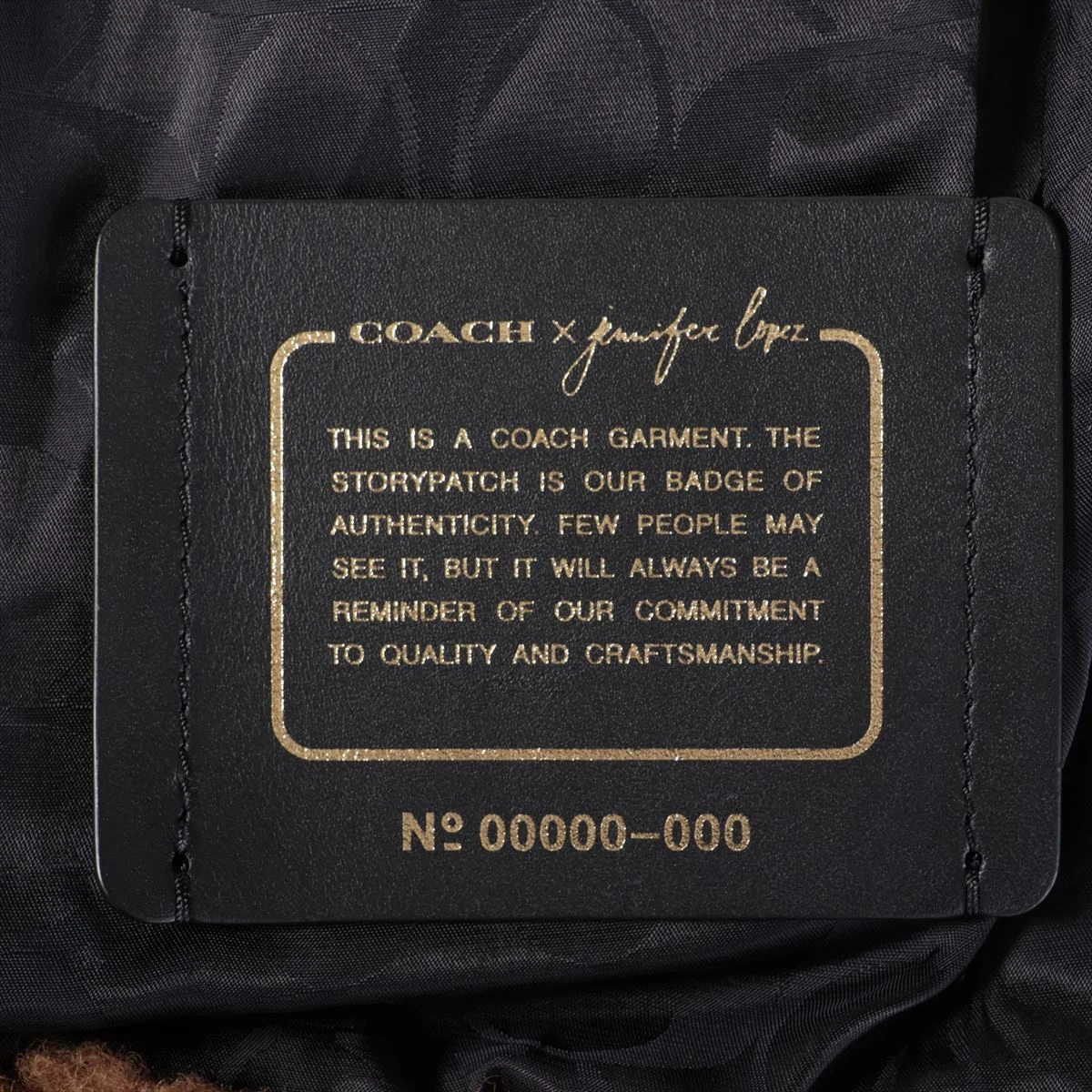 コーチ ラム コート S レディース ブラウン 11004869 ジェニファー