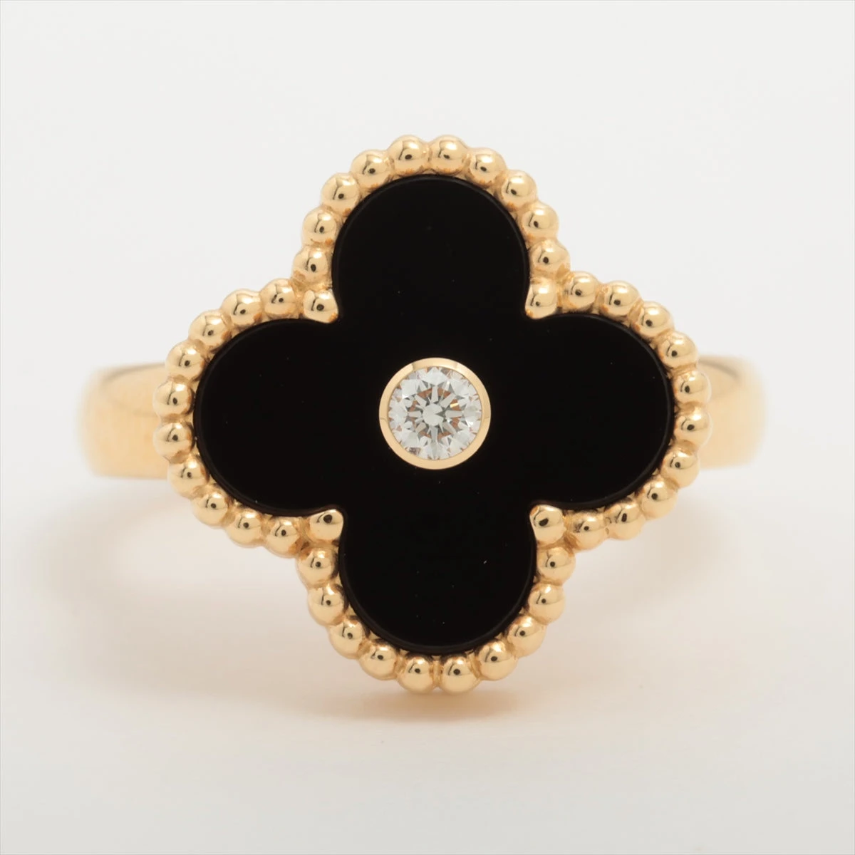 ヴァンクリーフ&アーペル ヴィンテージアルハンブラ オニキス