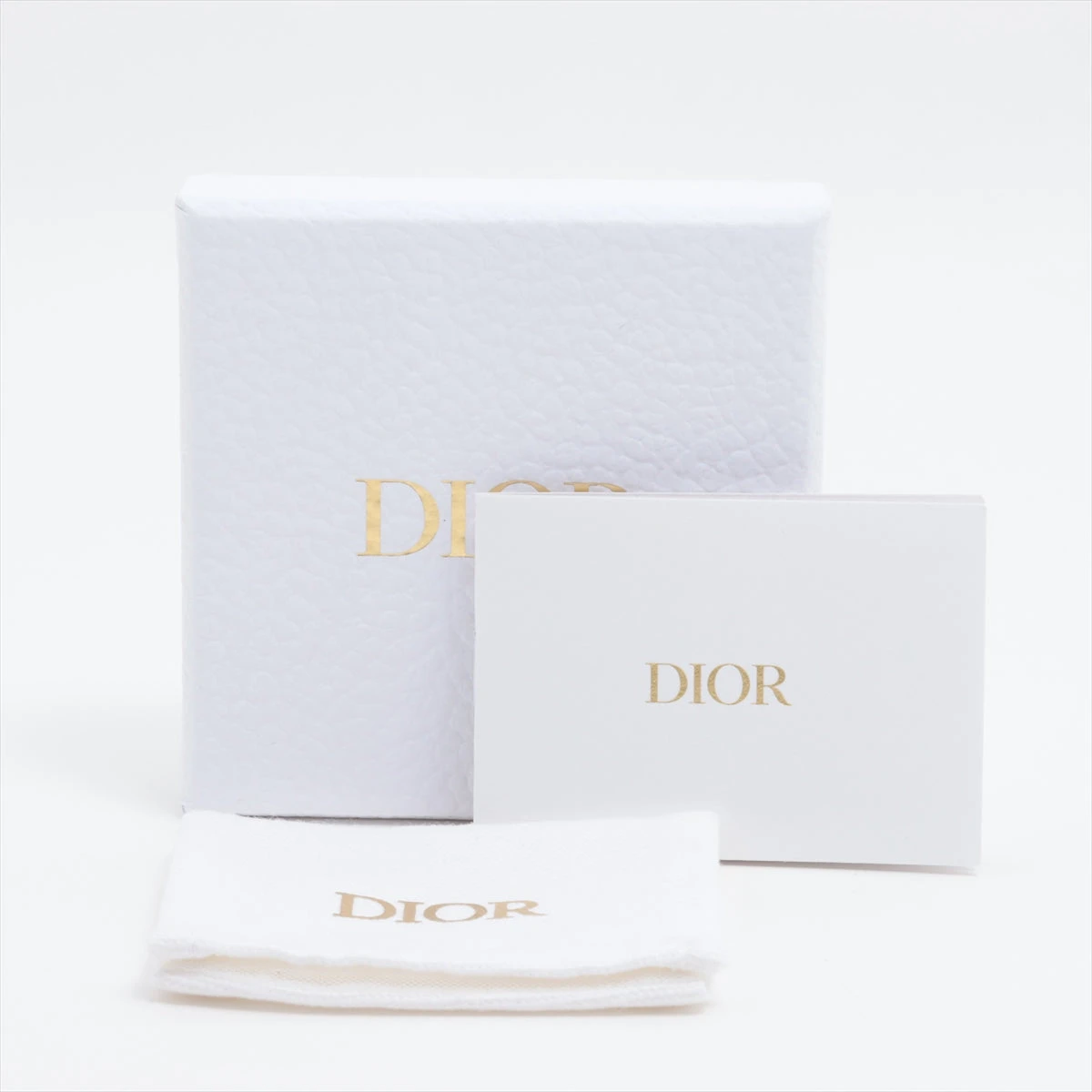 Dior トリバルピアス シルバー ホワイト ディオール ショッパー 2024
