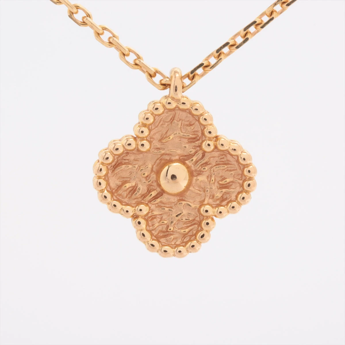 ヴァンクリーフ&アーペル スウィートアルハンブラ ネックレス 750(PG  