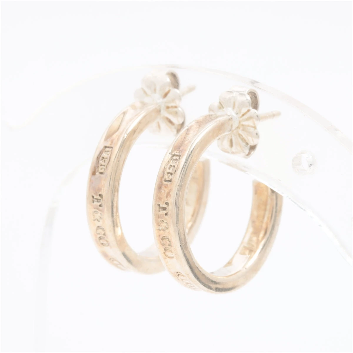 ティファニー 1837 ナロー ピアス(両耳用) 925 4.3g シルバー A3109392