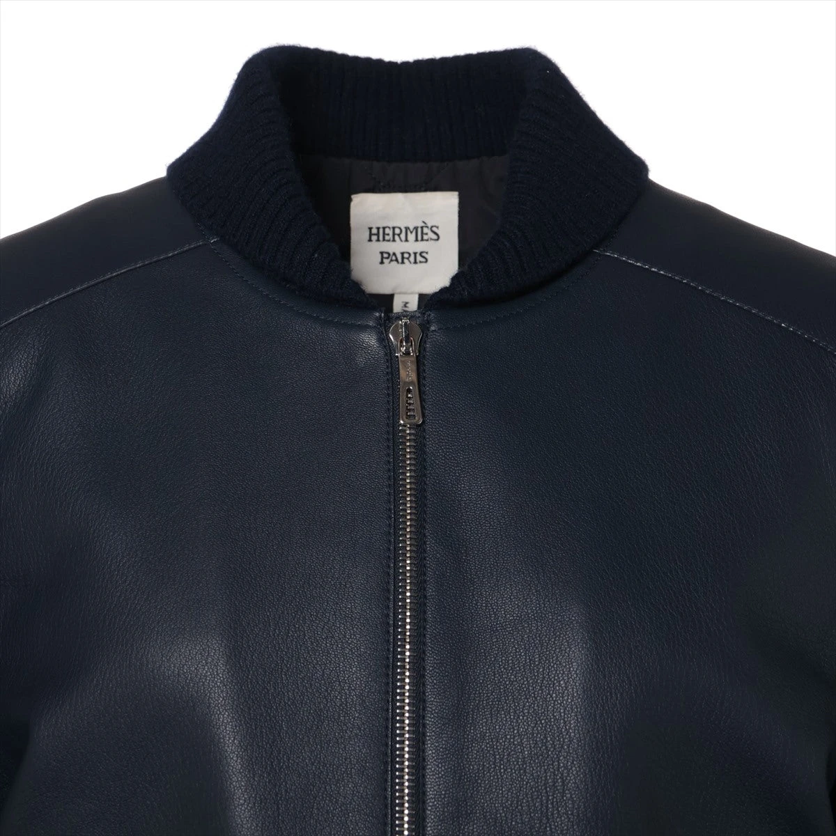 エルメス シェーヌダンクル 23SS ゴートスキン レザージャケット