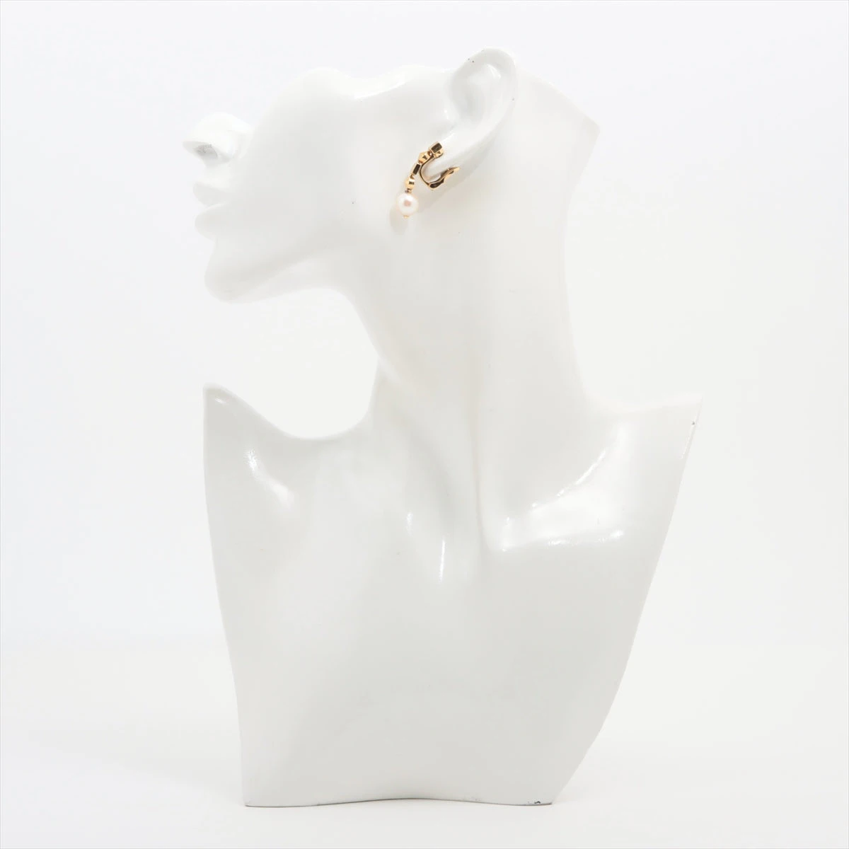 ブルガリ ルチア パール ピアス 750(YG) 11.1g 約9.0m WU020598｜中古  