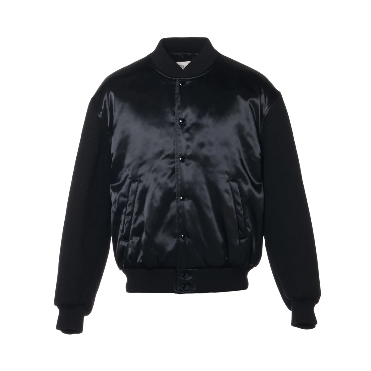 セリーヌ 22AW ナイロン スカジャン 48 メンズ ブラック