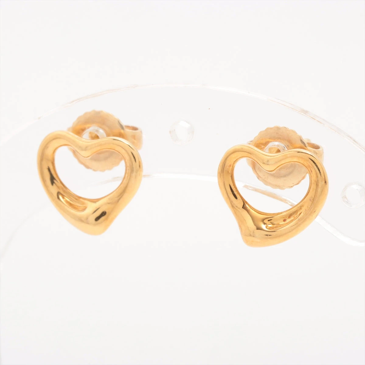 極美品✨Tiffany&Co. ティファニー オープンハート ピアス K18