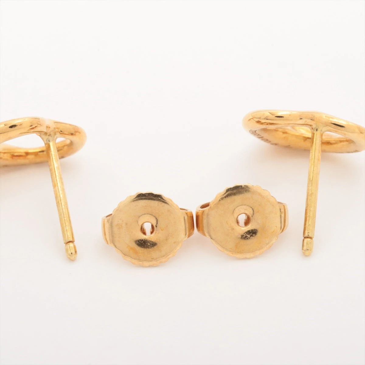 最終値下げ！　極美品✨ ティファニー ピアス オープンハート ミニ 750 yg 最終値下げ！ 極美品✨ ティファニー ピアス オープンハート
