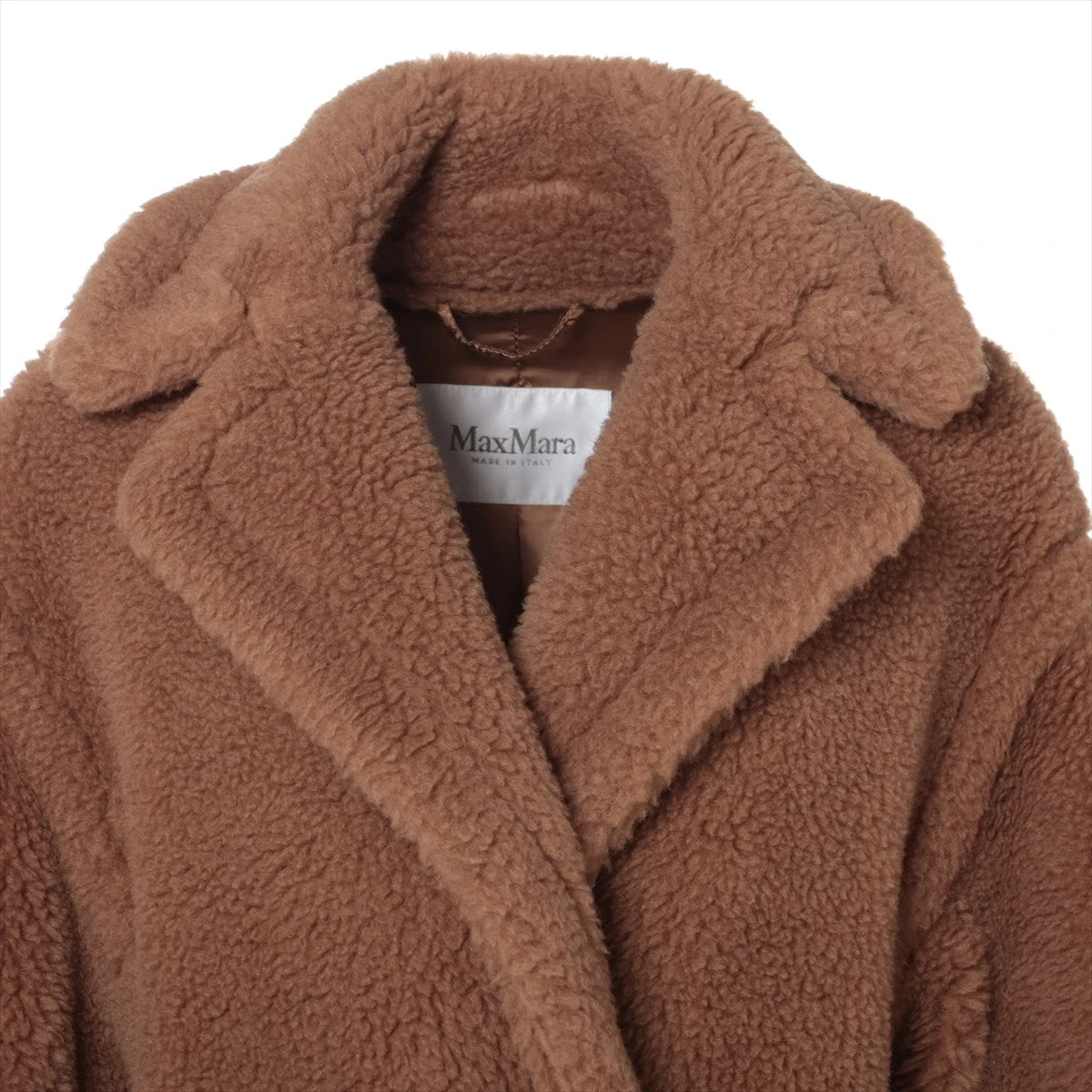 S表記ML相当 ローレンラルフローレン ボアロングコート テディベア キャメル S表記ML相当 ローレンラルフローレン ボアロングコート