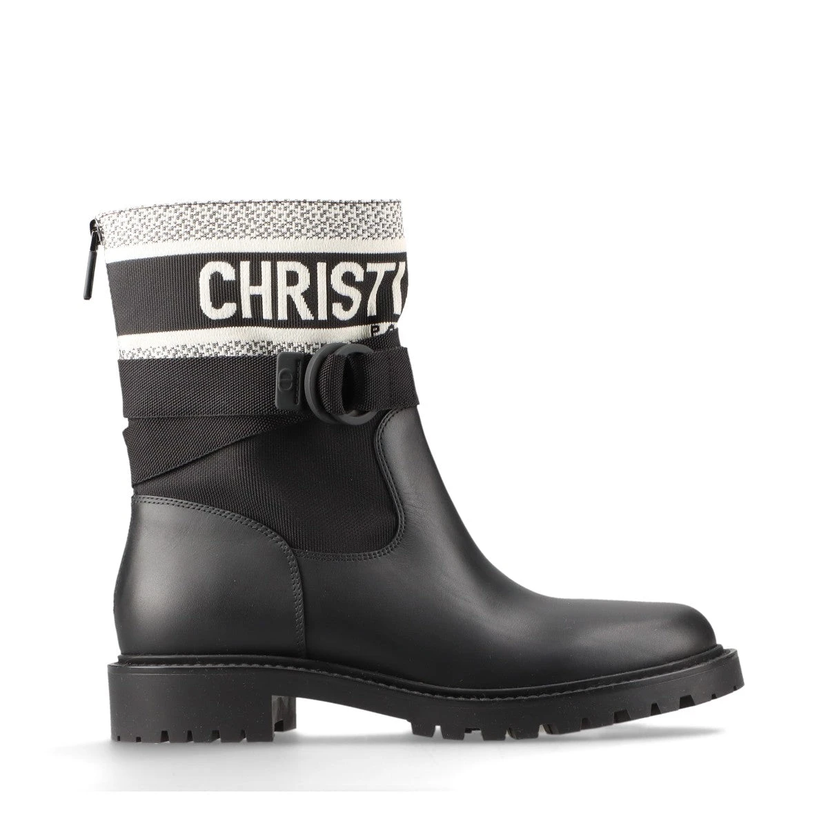 【新品未使用】Dior ディオール　レースアップ　ブーツ　36 ディオール Dior ショート ワークブーツ レースアップ レザー