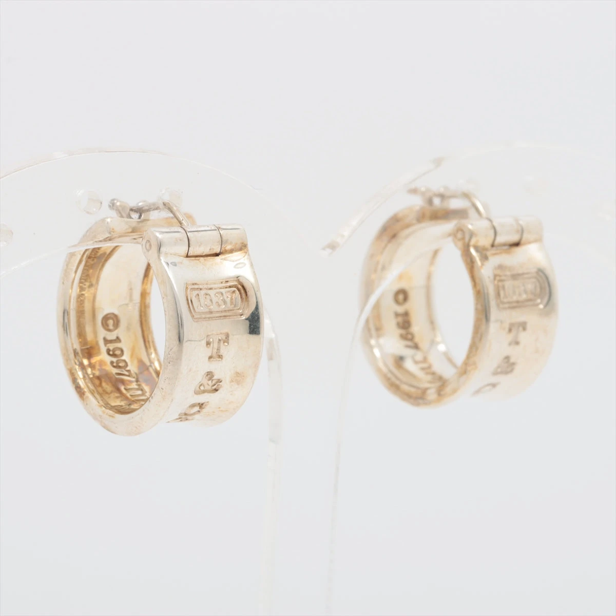 ティファニー 1837 フープ ピアス(両耳用) 925 15.2g シルバー