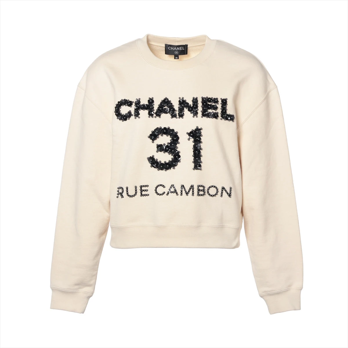 CHANEL シャネル トレーナー スウェット コットン アポロ ブラック 42 楽天市場】CHANEL シャネル アポロ 宇宙飛行士 トレーナー