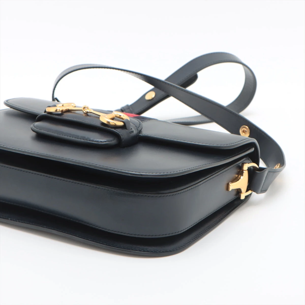 グッチ シェリーライン ホースビット 1955 レザー ショルダー