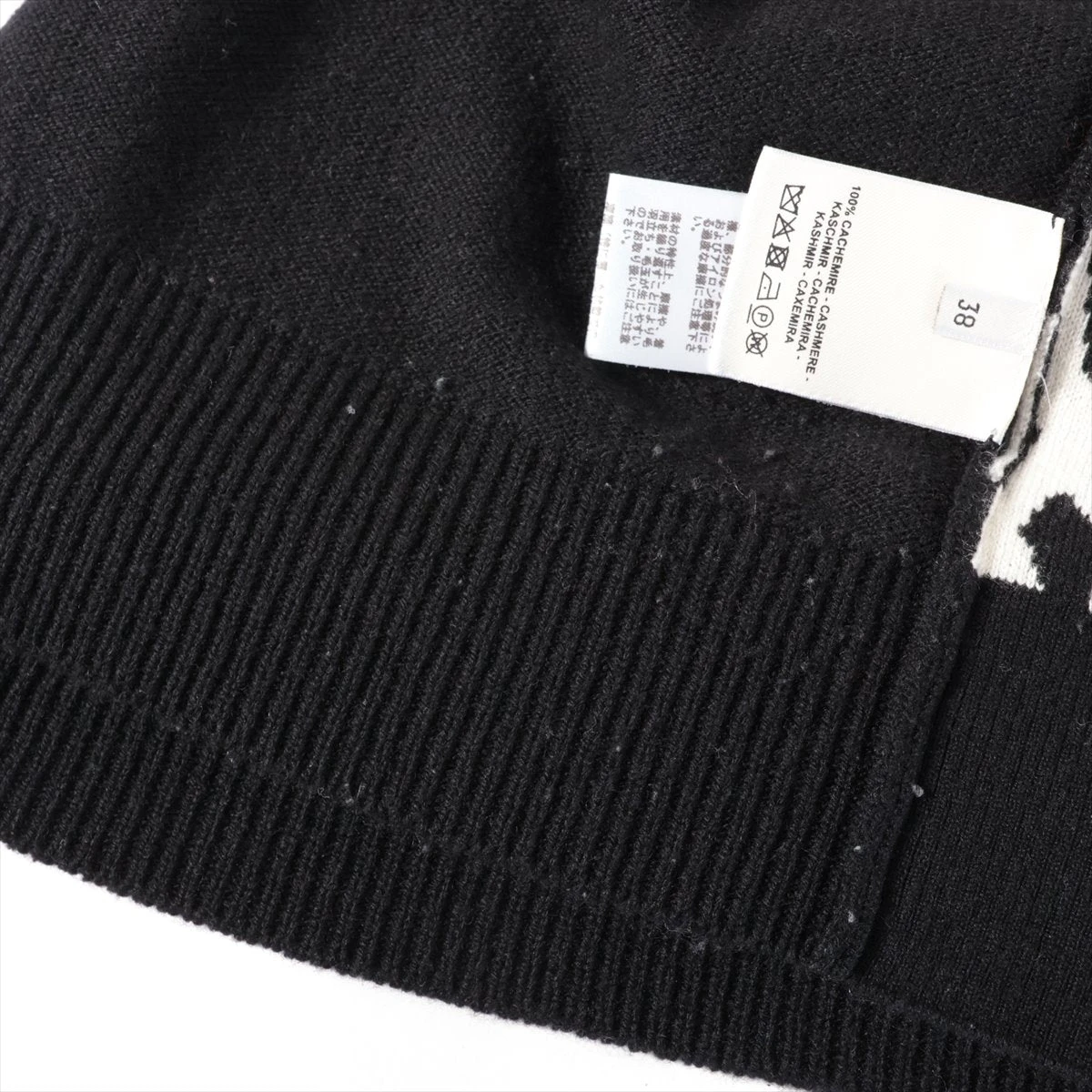 HERMES - HERMES カシミヤ ノースリーブ ニット HERMES エルメス トップス ノースリーブニット タートルネック