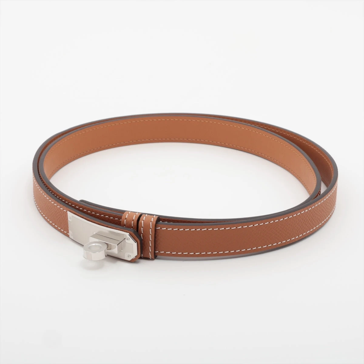HERMES エルメス ケリーベルト ブラック 銀具 HERMES - 【新品・未使用品】エルメス ケリーベルト 18 ブラック