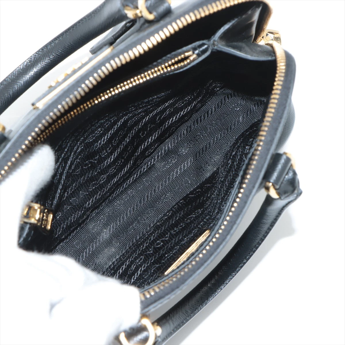 極美品 PRADA プラダ サフィアーノ ラクス BL0838 2way 【公式通販】