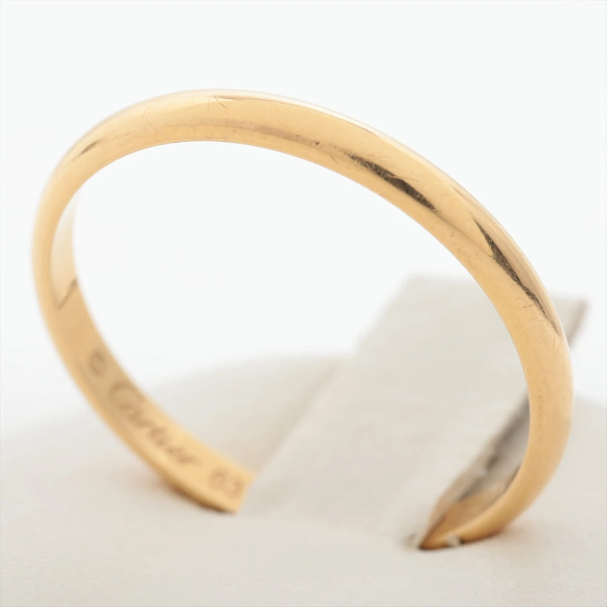 カルティエ　ウエディングリング　750 Cartier #44【美品】カルティエ ウエディングリング 750ピンク