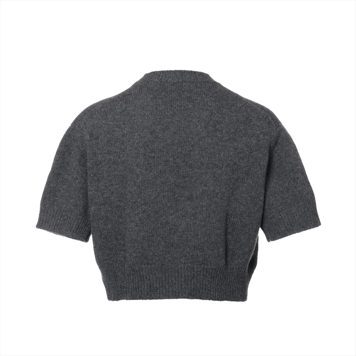 プラダ 23年 ウール×カシミヤ ニット 38 レディース グレー