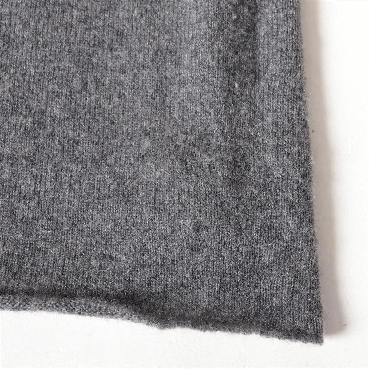 【極美品】 ルシアンペラフィネ カシミヤ　ニット ラインストーン　黒ブラック　L 極美品】 ルシアンペラフィネ カシミヤニット ラインストーン黒ブラックL