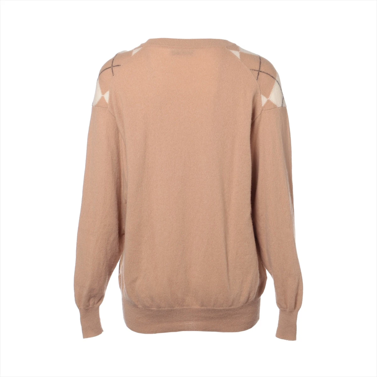 ミュウミュウ 23AW カシミヤ セーター 36 レディース ベージュ