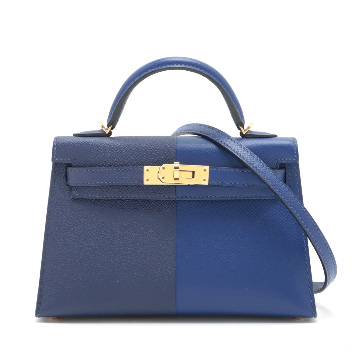 エルメス ミニケリー｜ブルー(青)｜中古ブランド品・ブランド