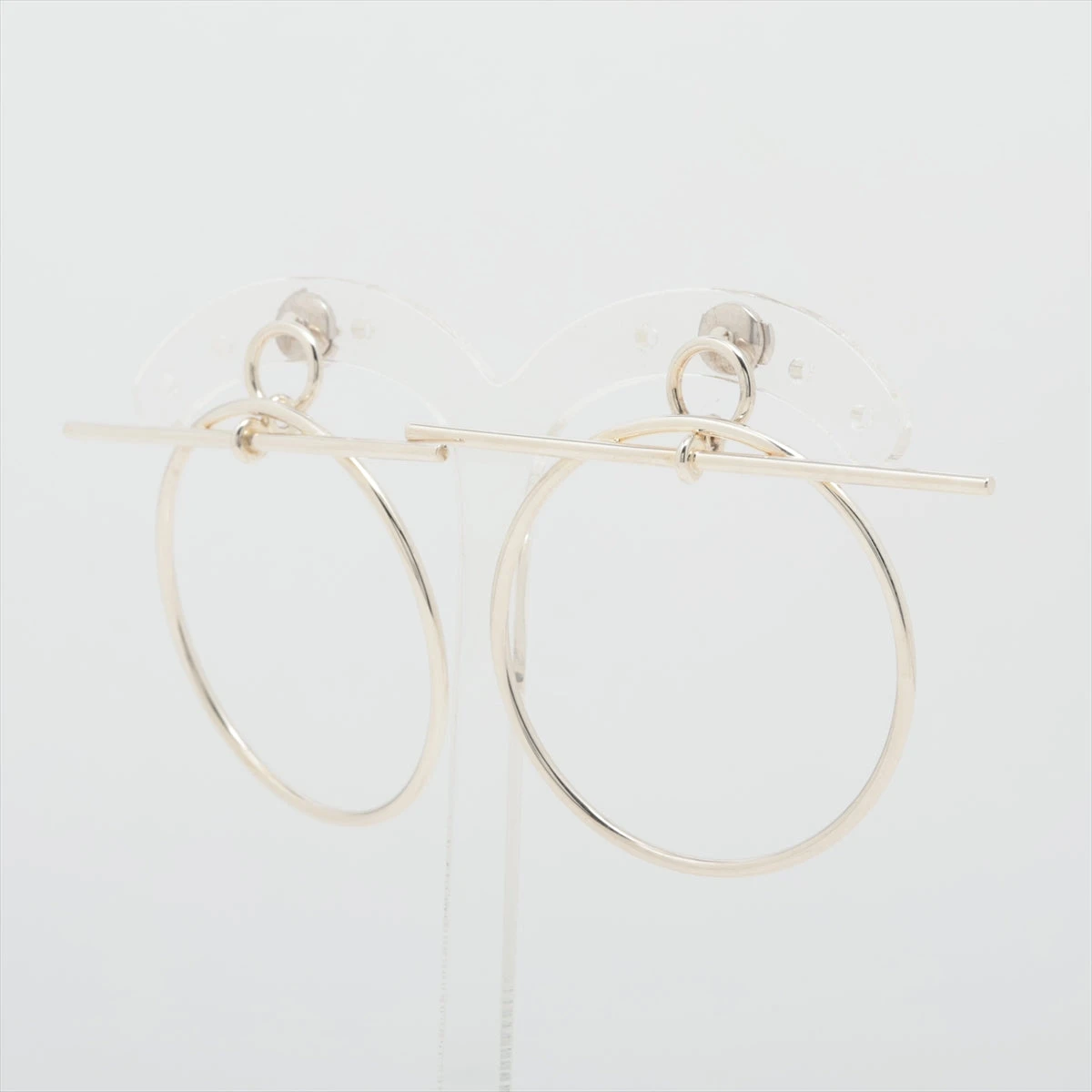 エルメス ループMM ピアス(両耳用) 925 11.8g シルバー A3118872
