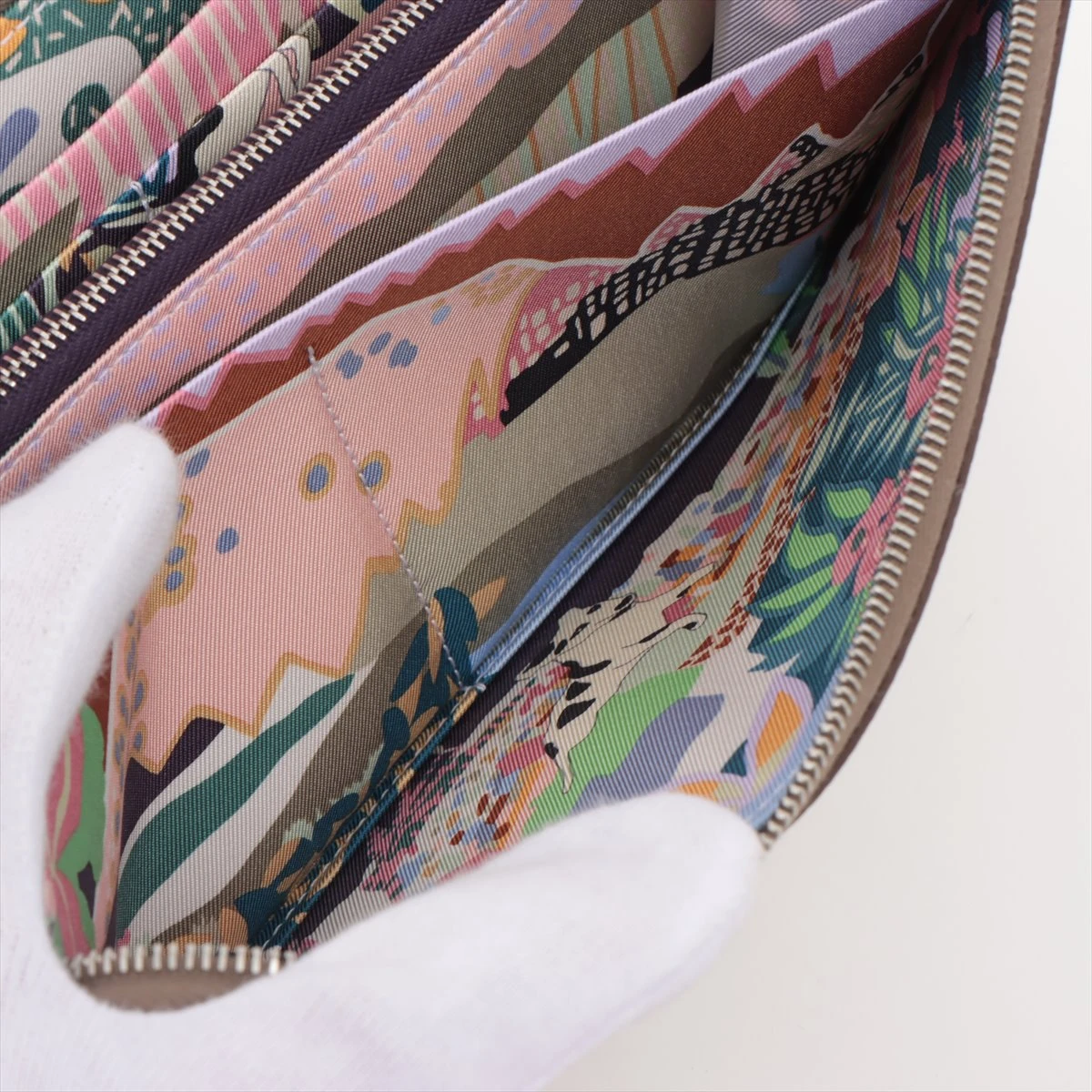 エルメス アザップロングシルクイン ヴォーエプソン ラウンド