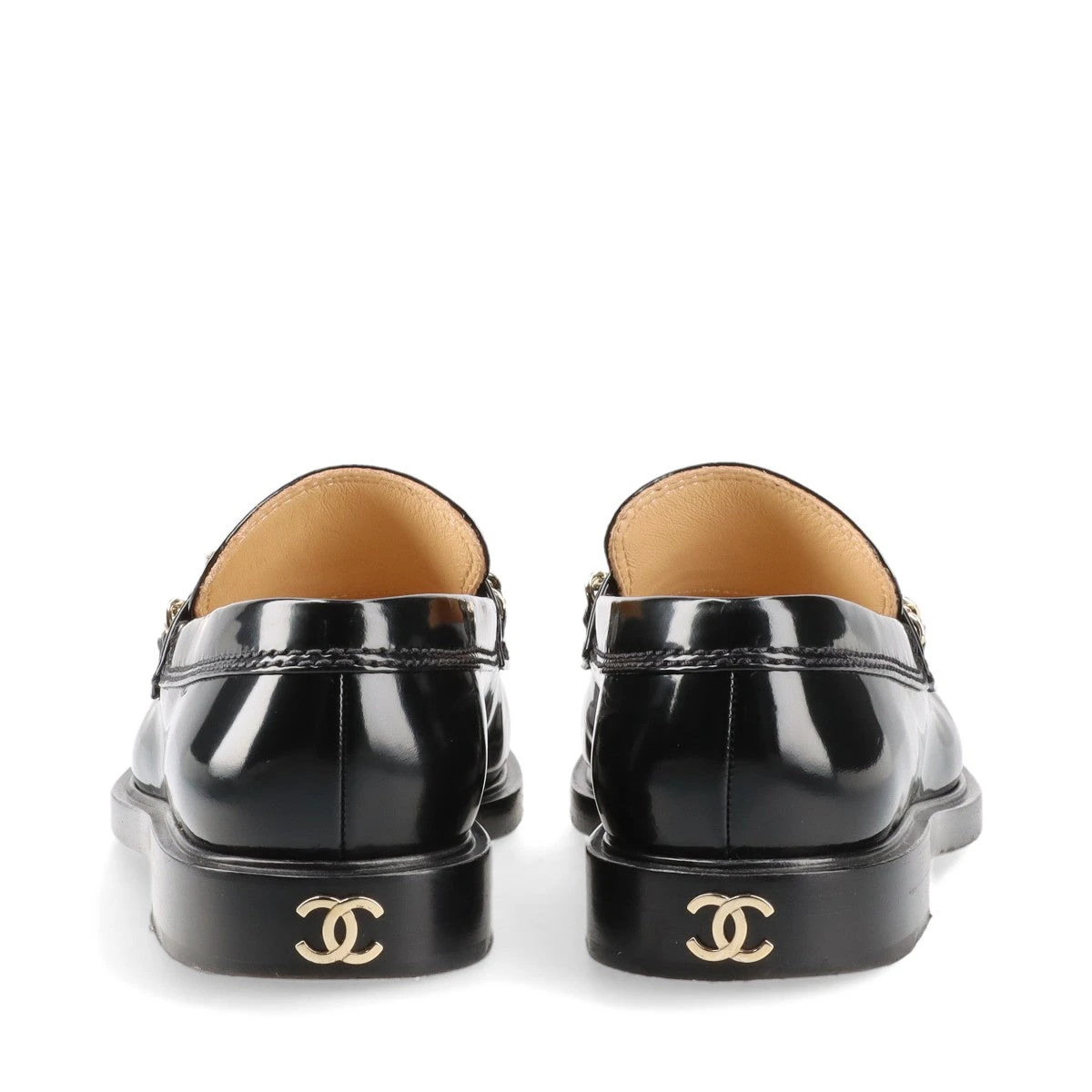 楽天市場】CHANEL シャネル G37430 ローファー ブラック