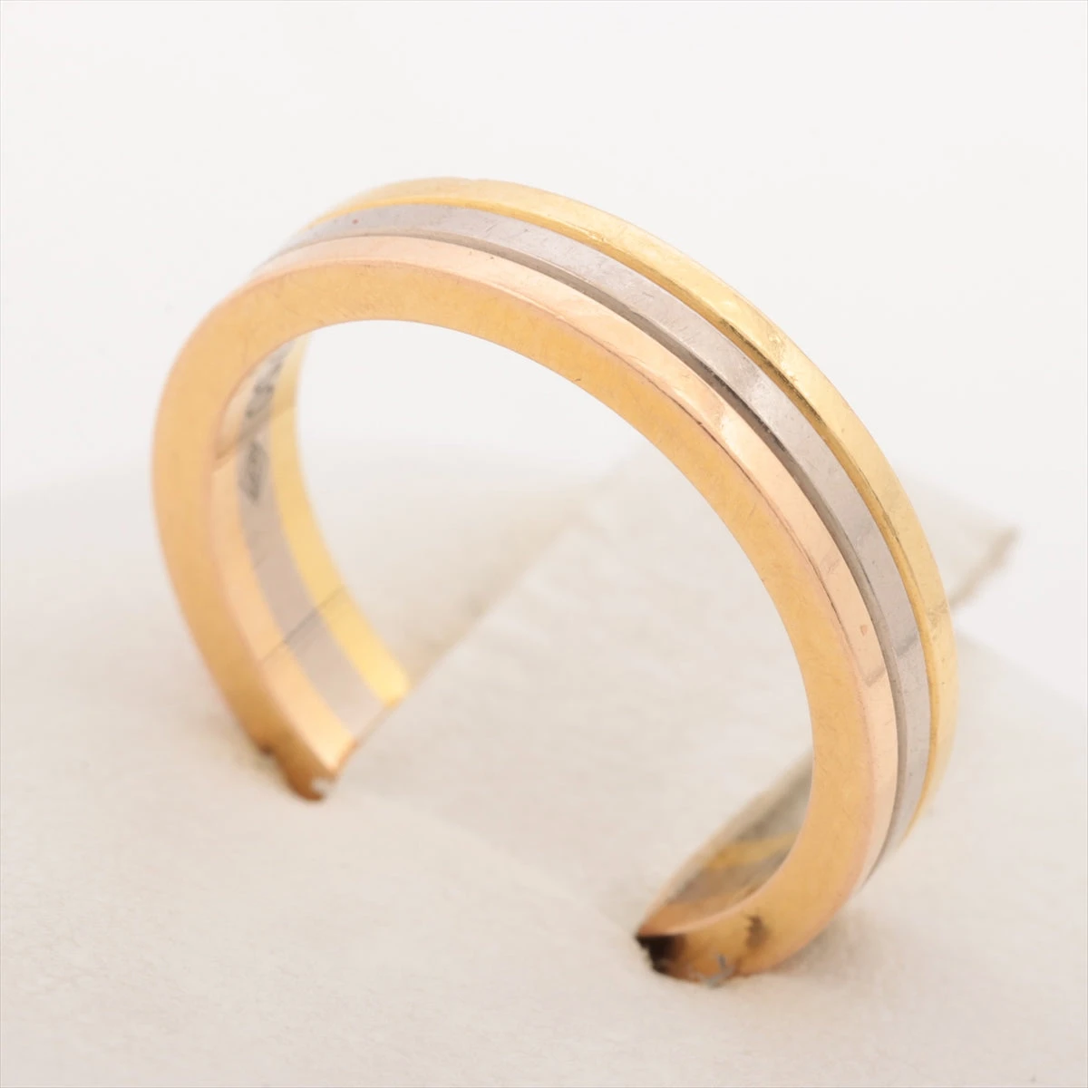 カルティエ スリーカラー リング 750(YG×PG×WG) 4.5g 48 A3150566  