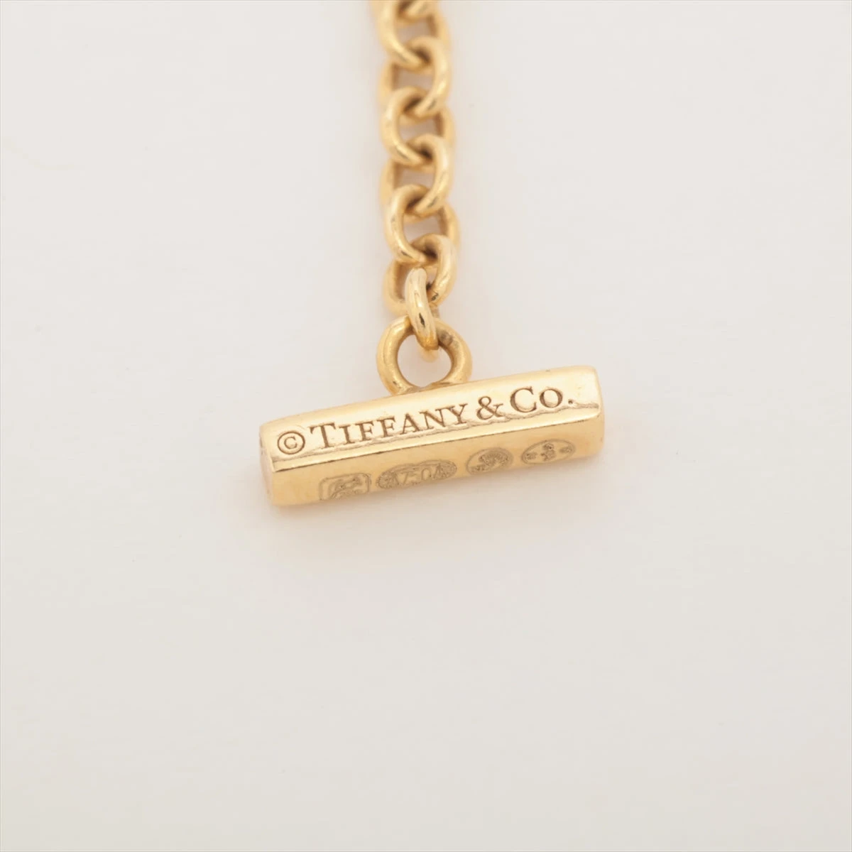 ティファニー Tスマイル ブレスレット 750(YG) 2.6g A3144075