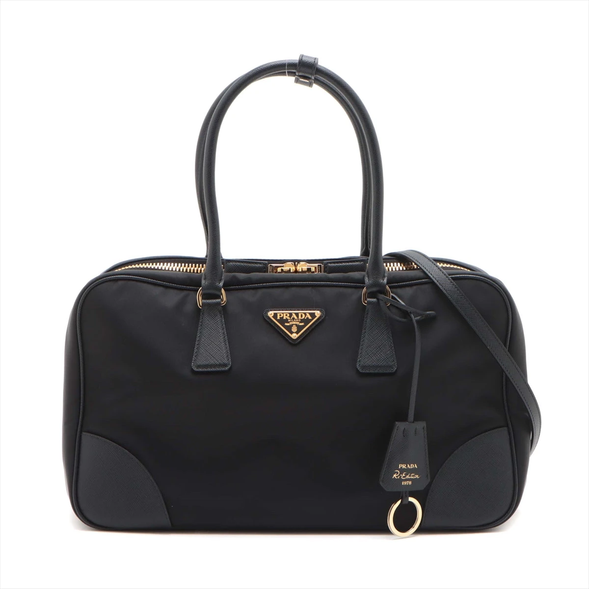 m45【極美品】ブルガリ　ターンロック　サフィアーノレザーブラック2wayハンド m45ブルガリ ターンロック サフィアーノレザーブラック2wayハンド