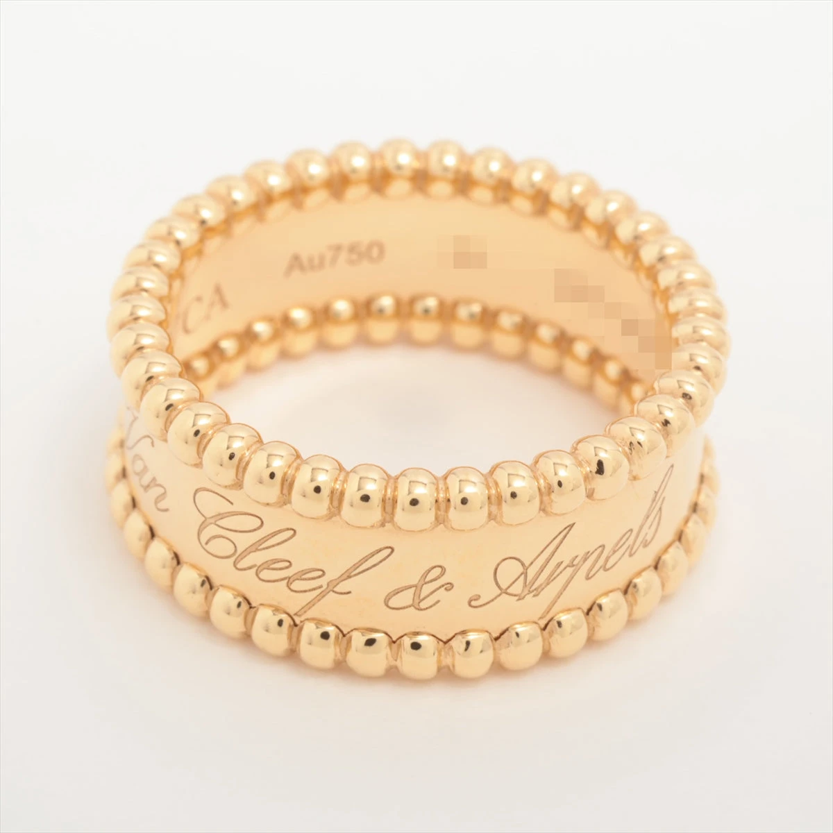 ヴァンクリーフ&アーペル ペルレシニアチュール リングYG 54 楽天市場】ヴァンクリーフアーペル ペルレ シニアチュール リング