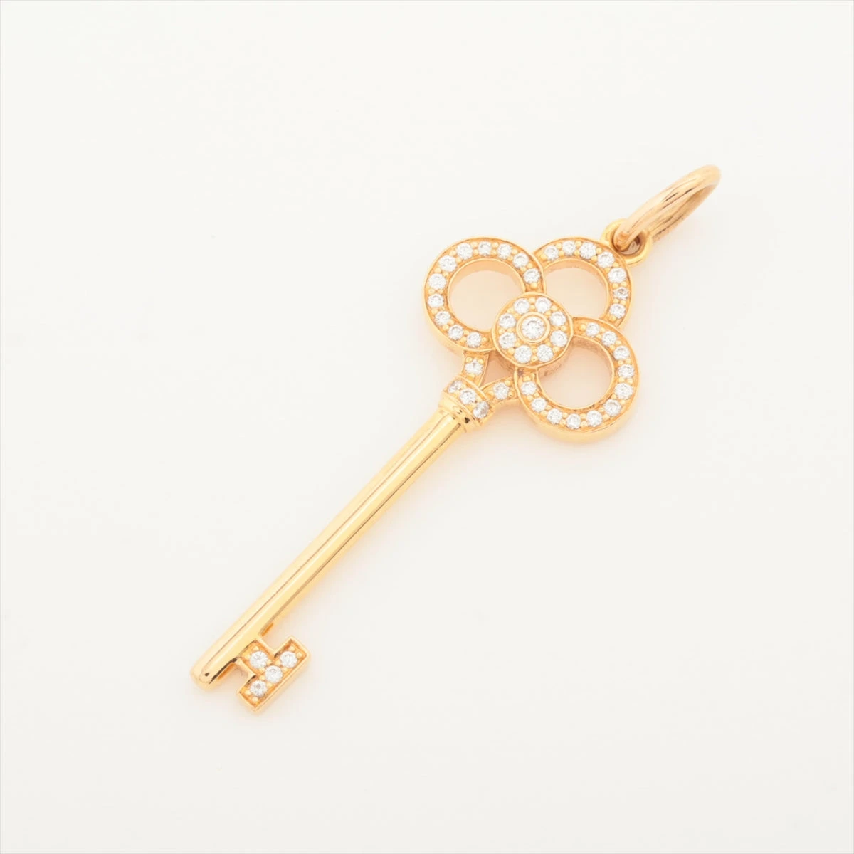 Tiffany&Co. オーバルキー ネックレス K18 750 ティファニー K18 750 オーバルキー ペンダントトップ ネックレス