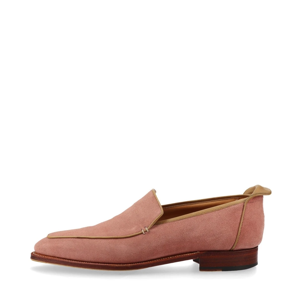 ジルサンダーベージュ/ピンク ローファー 中古・古着通販】JIL SANDER (ジルサンダー) メタルヒール