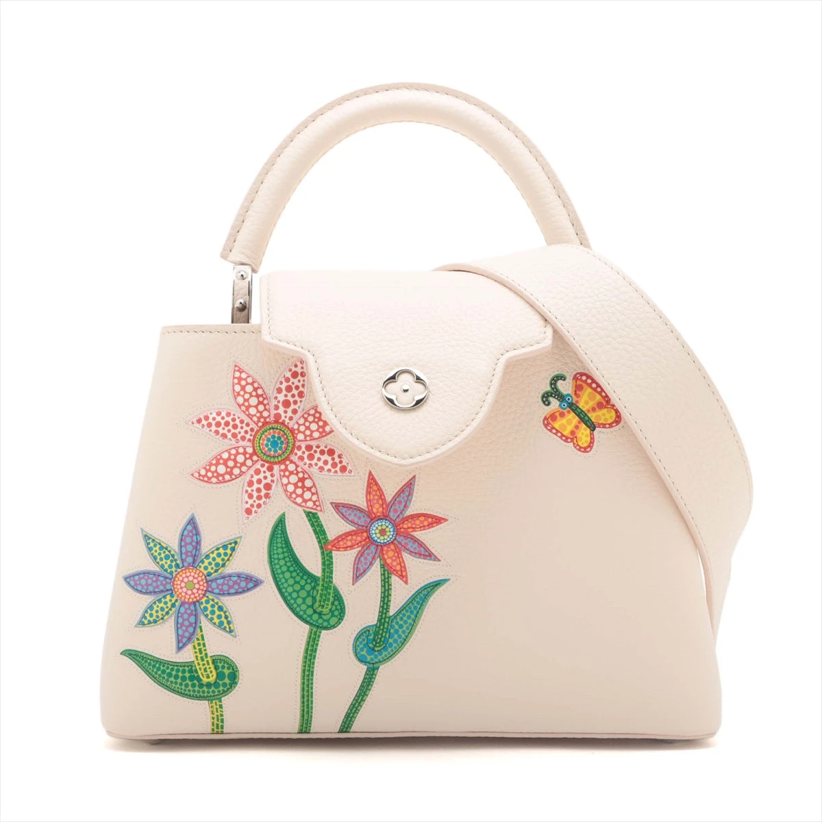 ヴィトン×草間彌生 トリヨン カプシーヌBB M21755 マルチカラー RFID