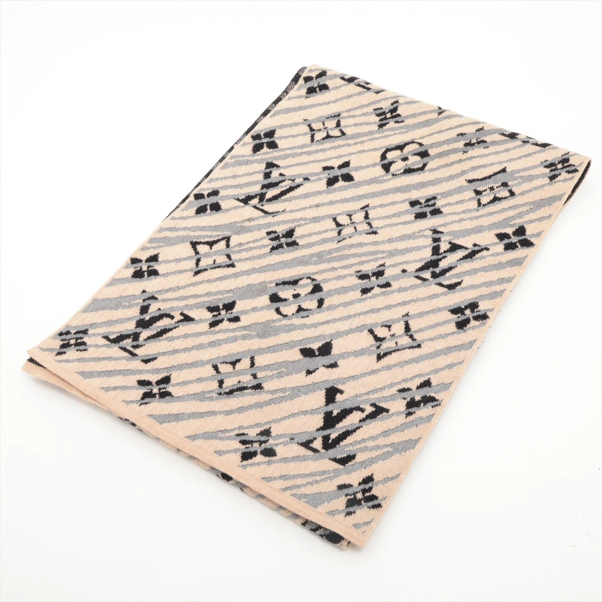 Louis Vuitton マフラー エシャルプ モノグラム エピストーム LOUIS