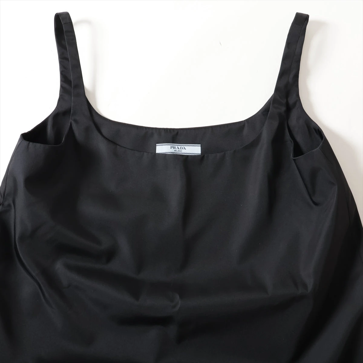PRADA直営アウトレット店230647ABITO GABARDINE-RE-NYワンピース