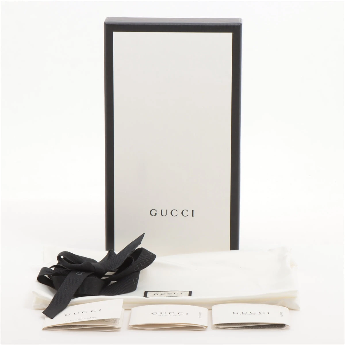 グッチ GGスプリーム 451249 PVC×レザー ラウンドジップウォレット  