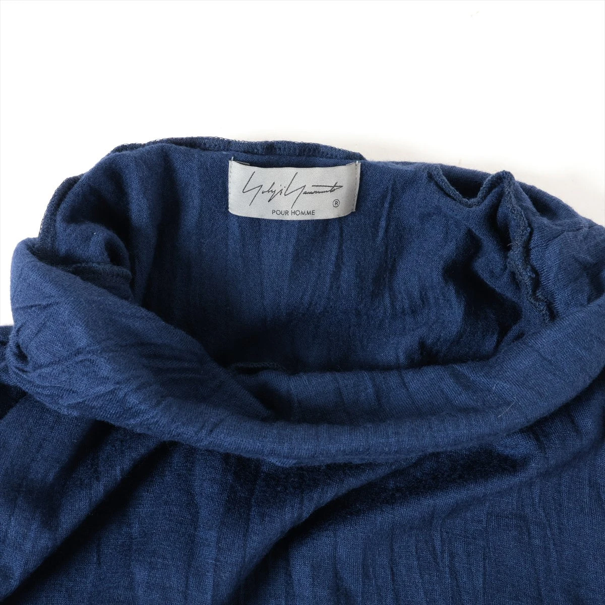 ヨウジヤマモトプールオム ウール ニット 3 メンズ ネイビー H0-T09